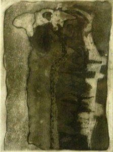 Dédoublement<br />Eaux-fortes (1981)<br />24cm X 15cm